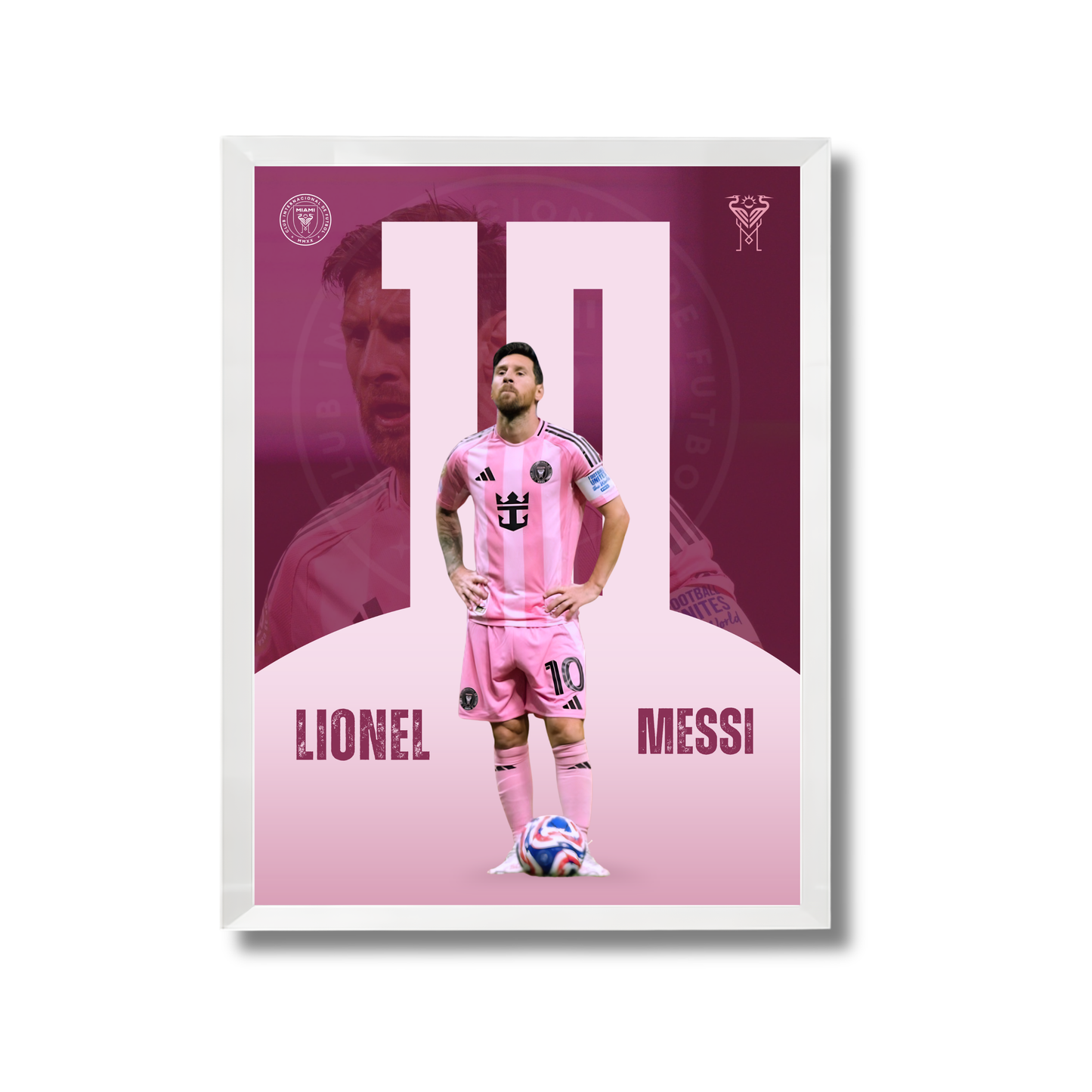 LIONEL MESSI Football Poster #136