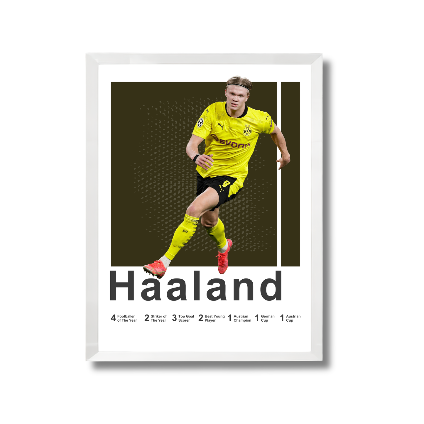 HAALAND Football Poster #140