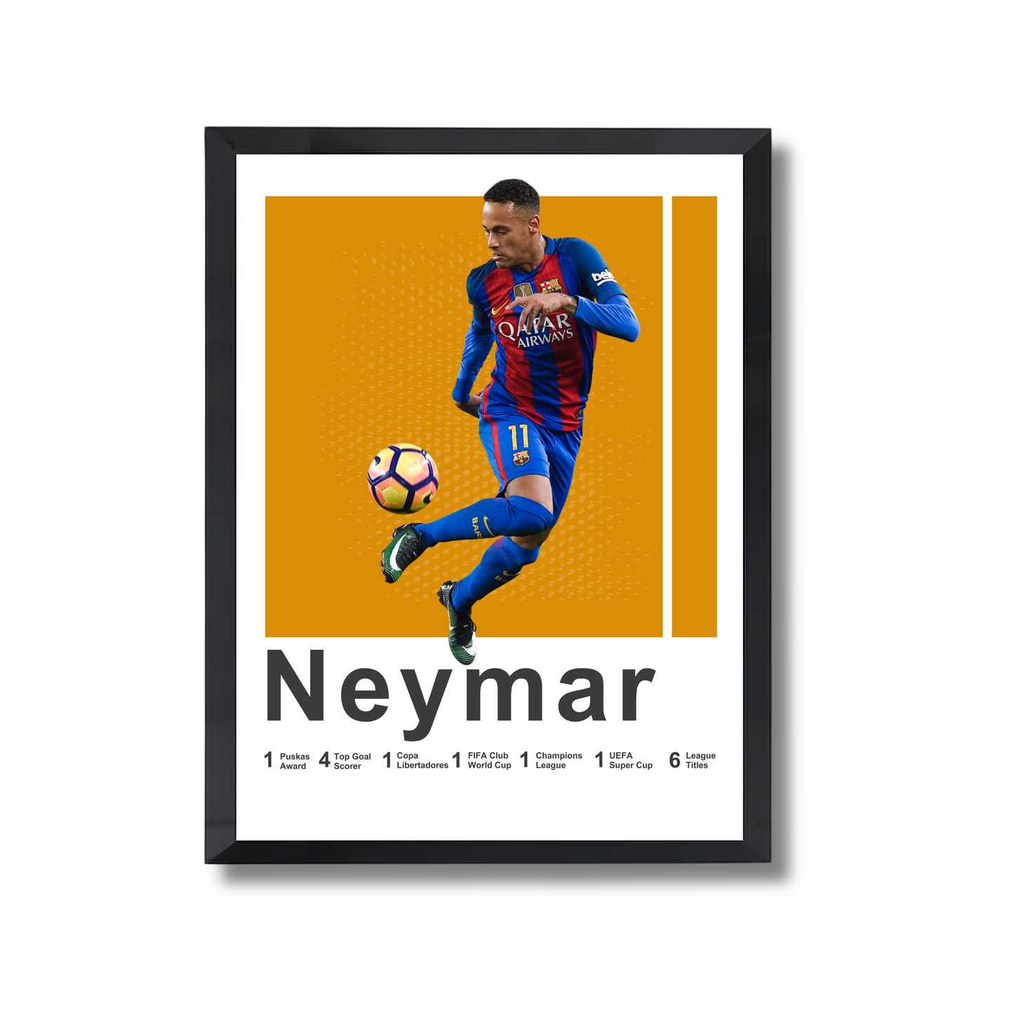 NEYMAR Football Poster #146