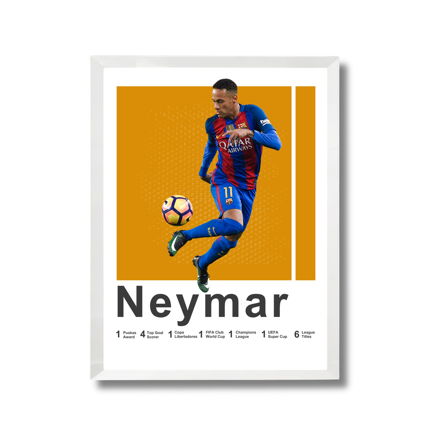 NEYMAR Football Poster #146