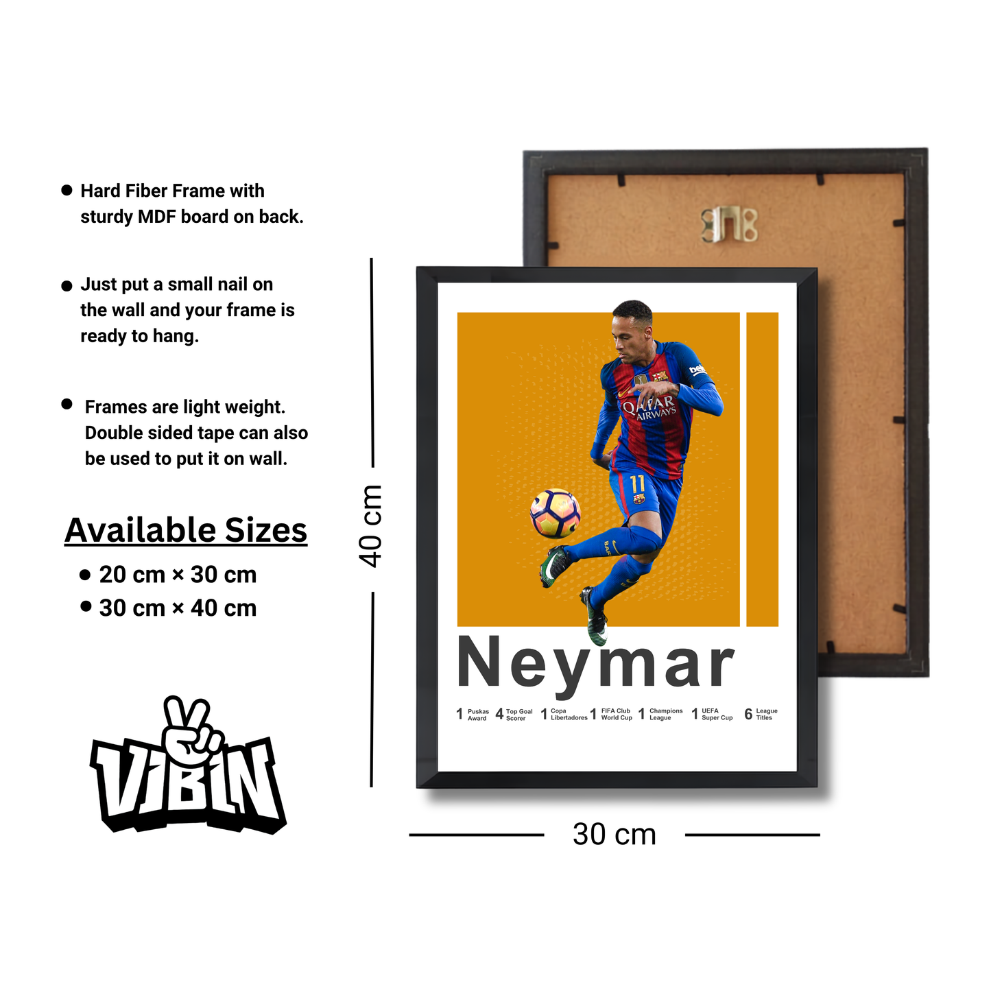 NEYMAR Football Poster #146