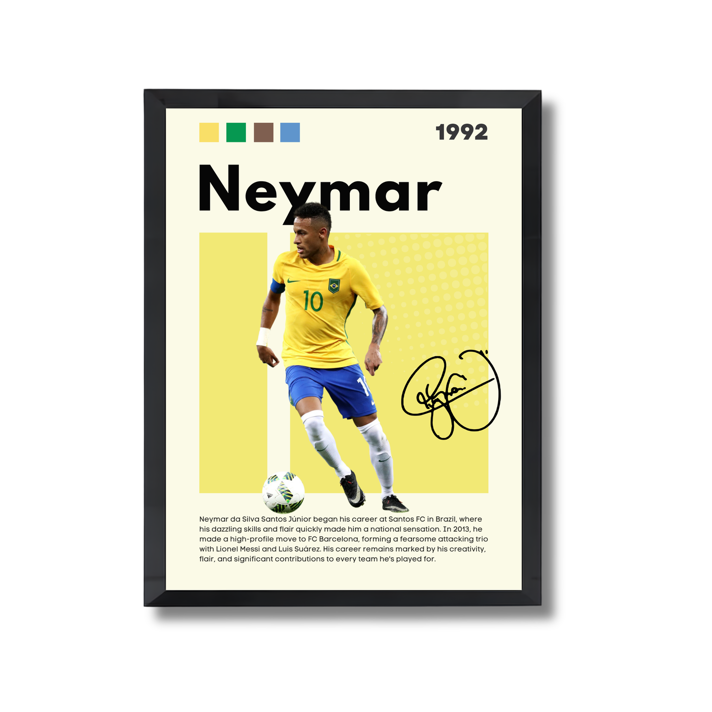 NEYMAR Football Poster #147