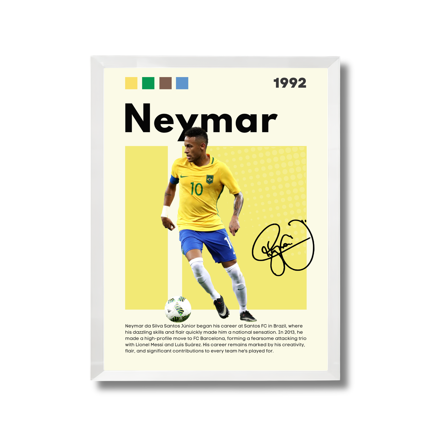 NEYMAR Football Poster #147