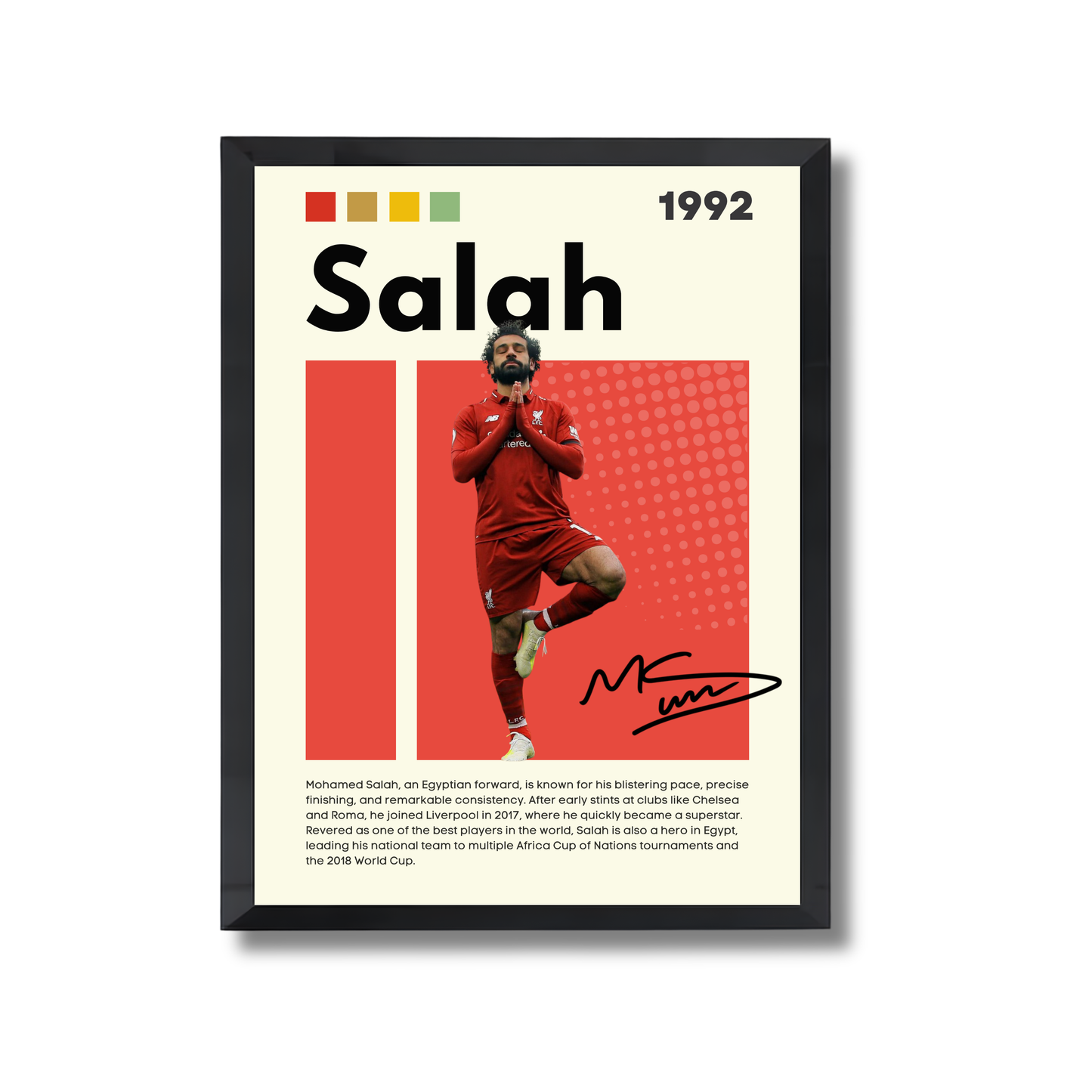 SALAH Football Poster #152
