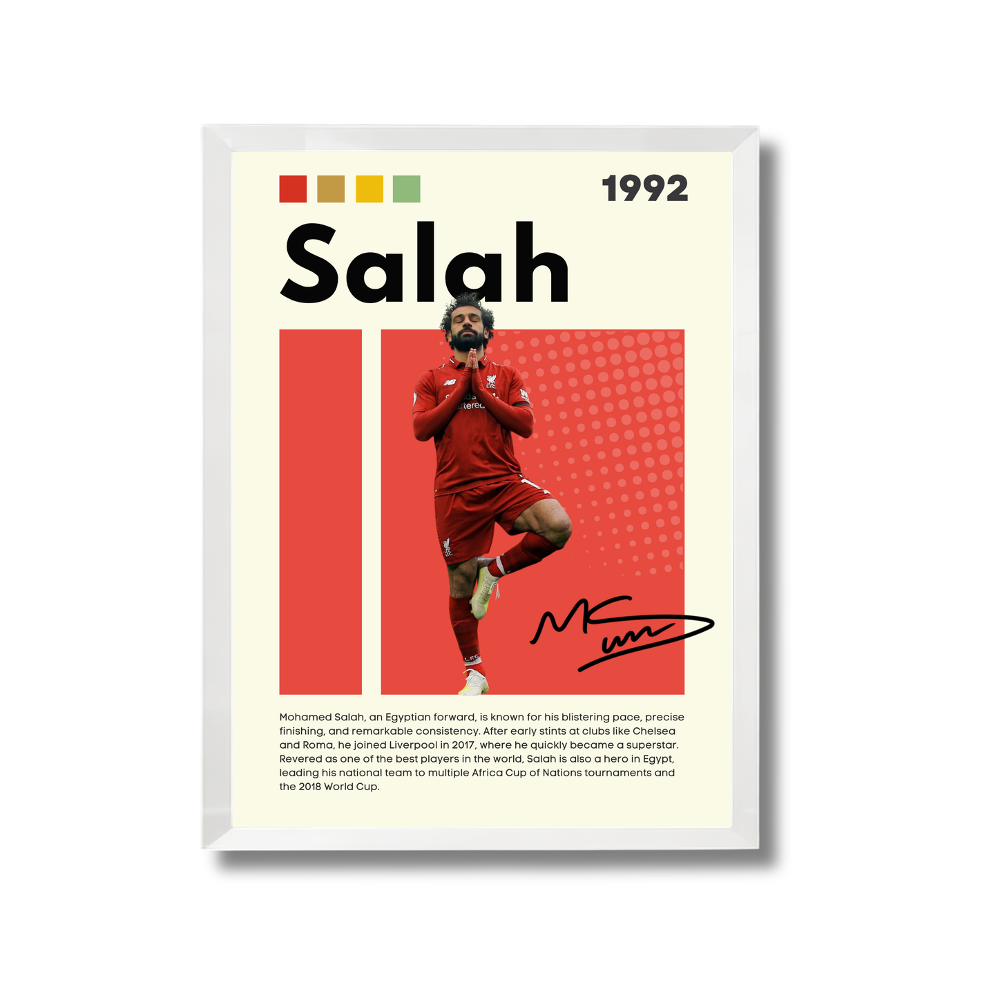 SALAH Football Poster #152