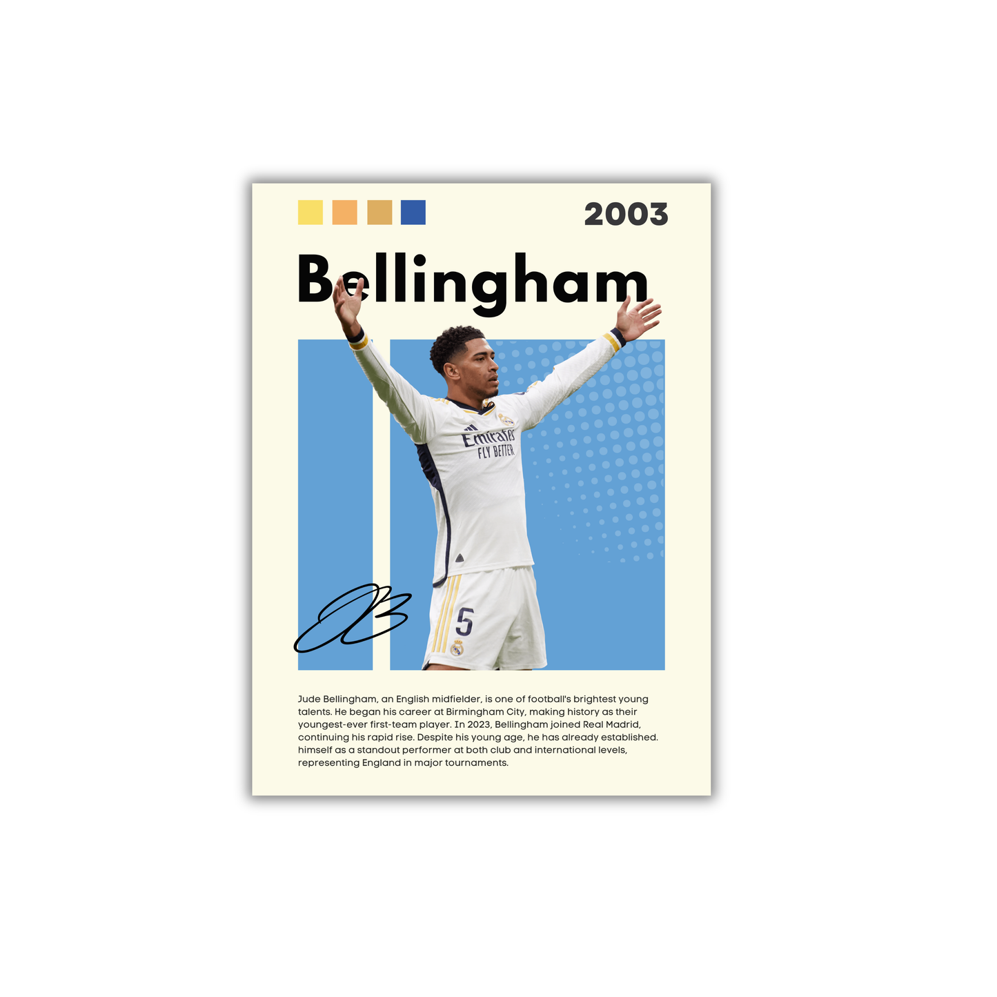 Bellingham Football Poster #156