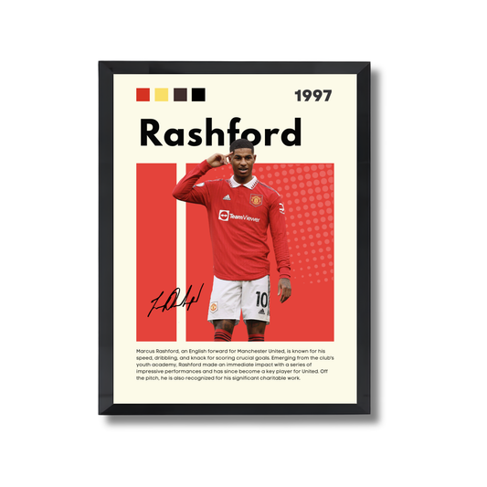 Rashford Football Poster #160