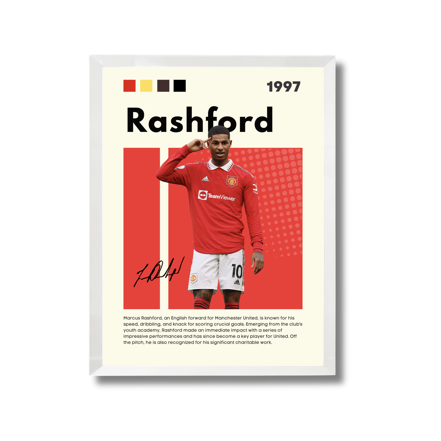 Rashford Football Poster #160