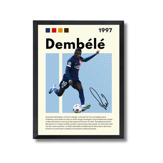 Dembele Football Poster #161