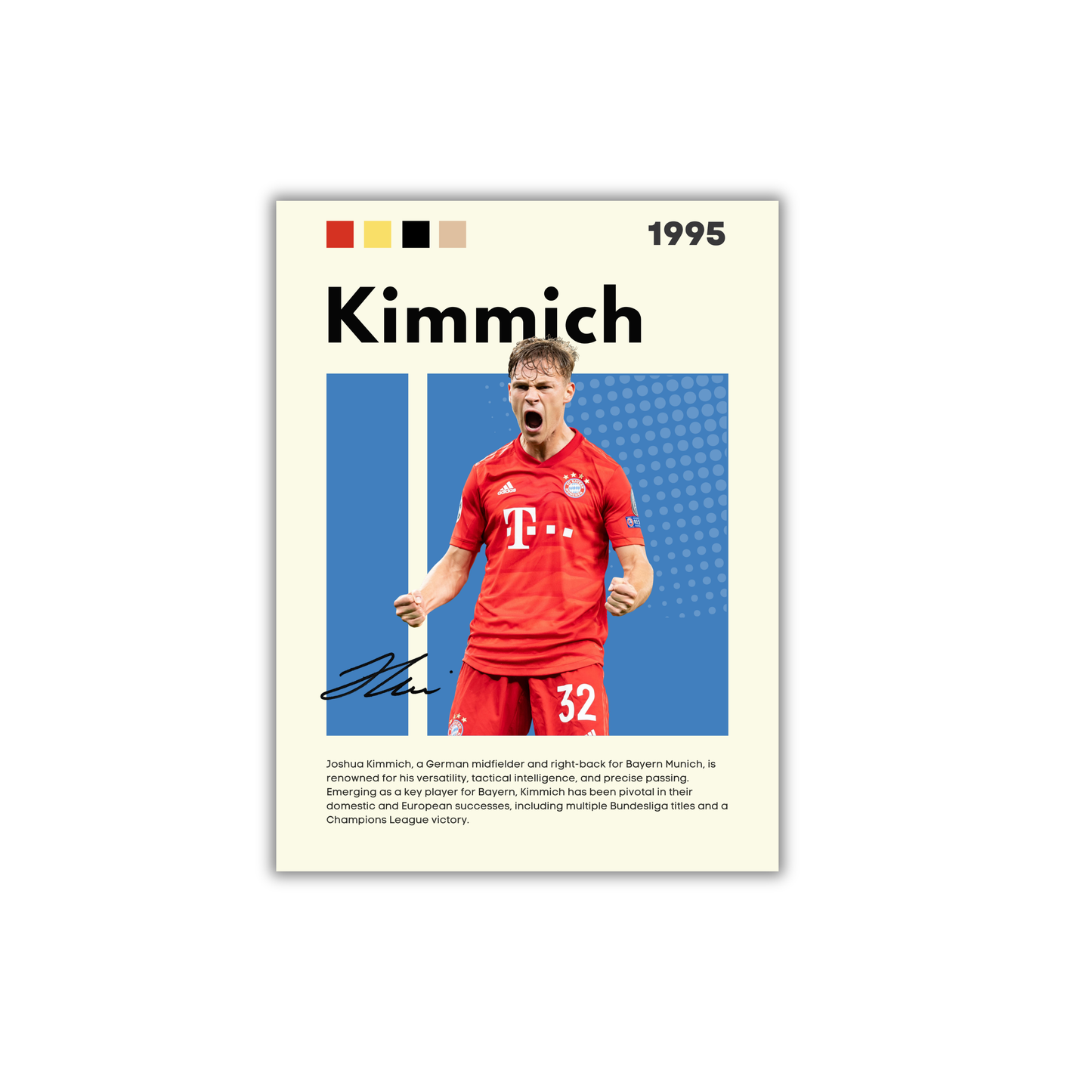 Kimmich Football Poster #163