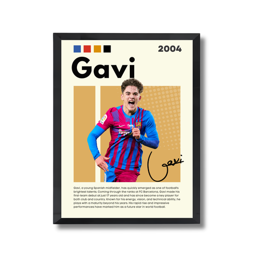 Gavi Football Poster #164