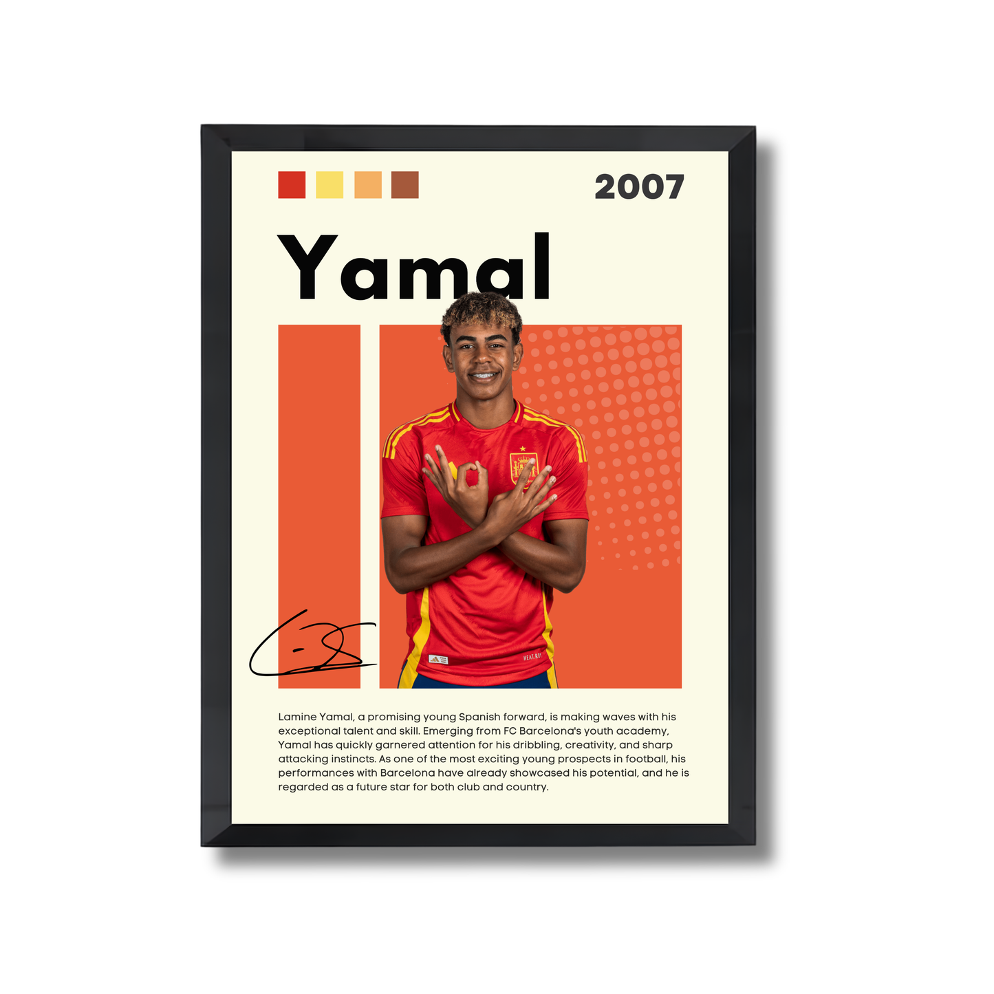 Yamal Football Poster #167