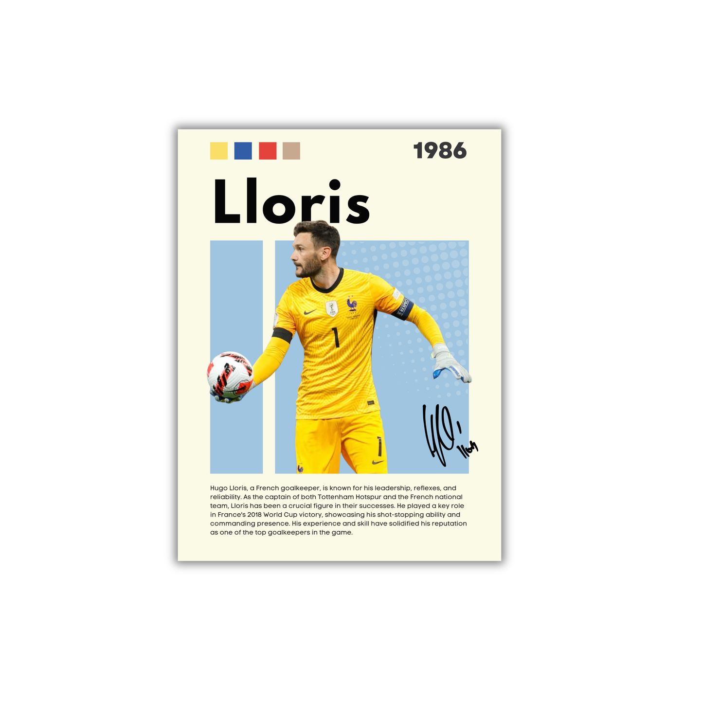 Lloris Football Poster #168