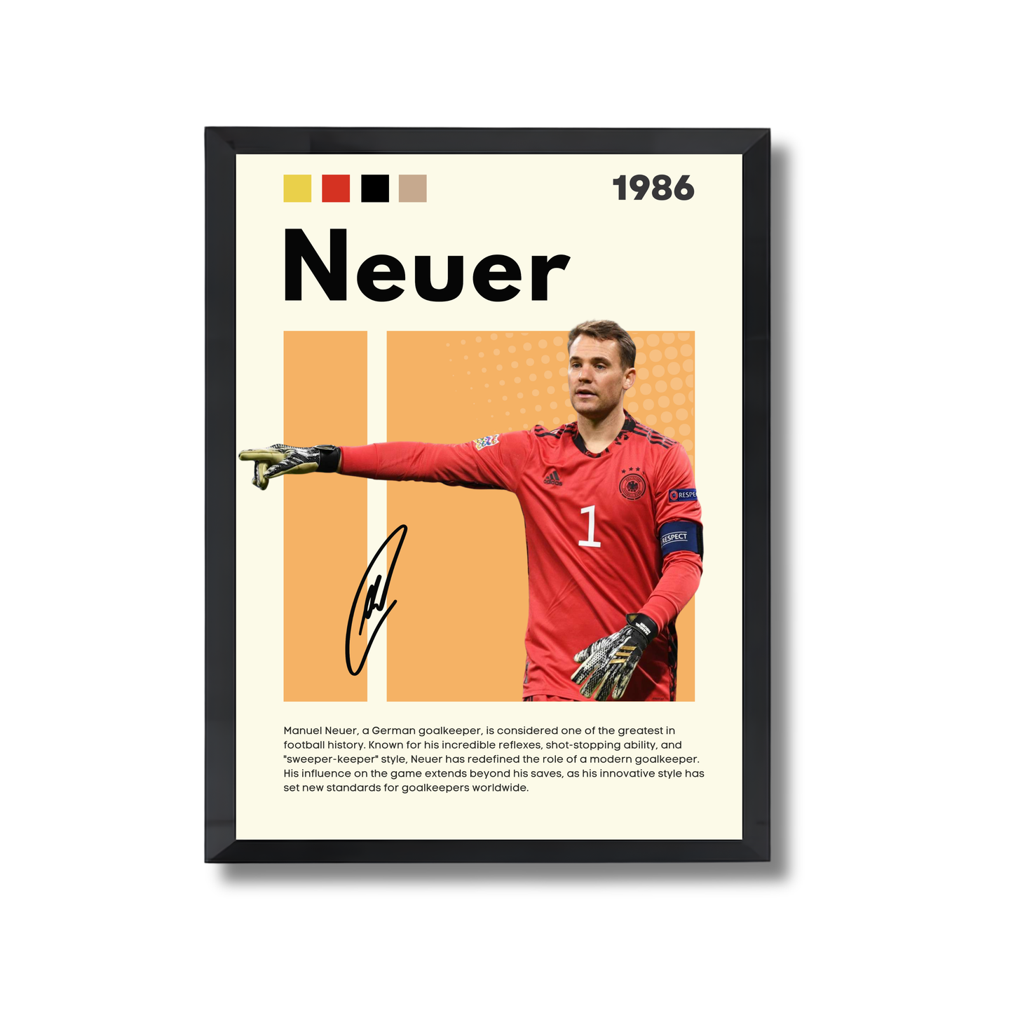 Neuer Football Poster #170