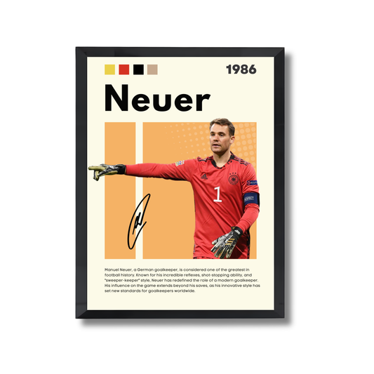 Neuer Football Poster #170