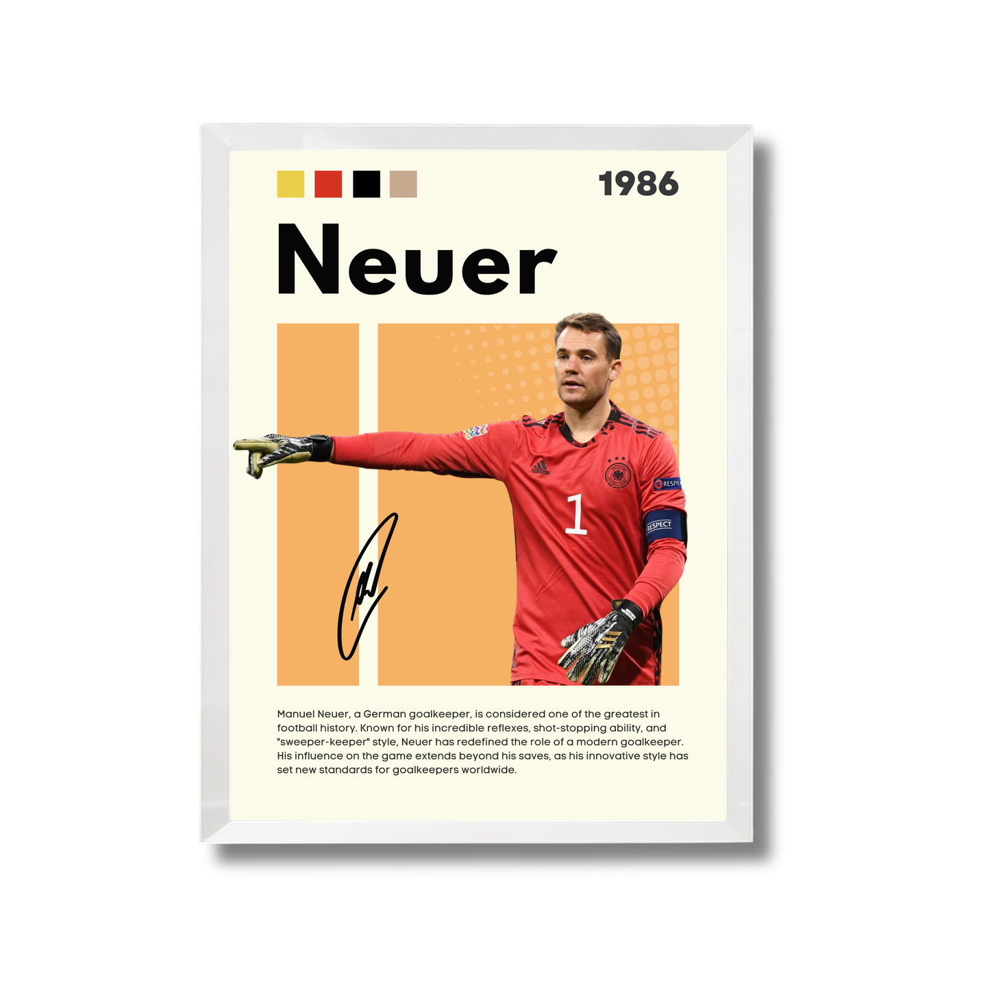 Neuer Football Poster #170