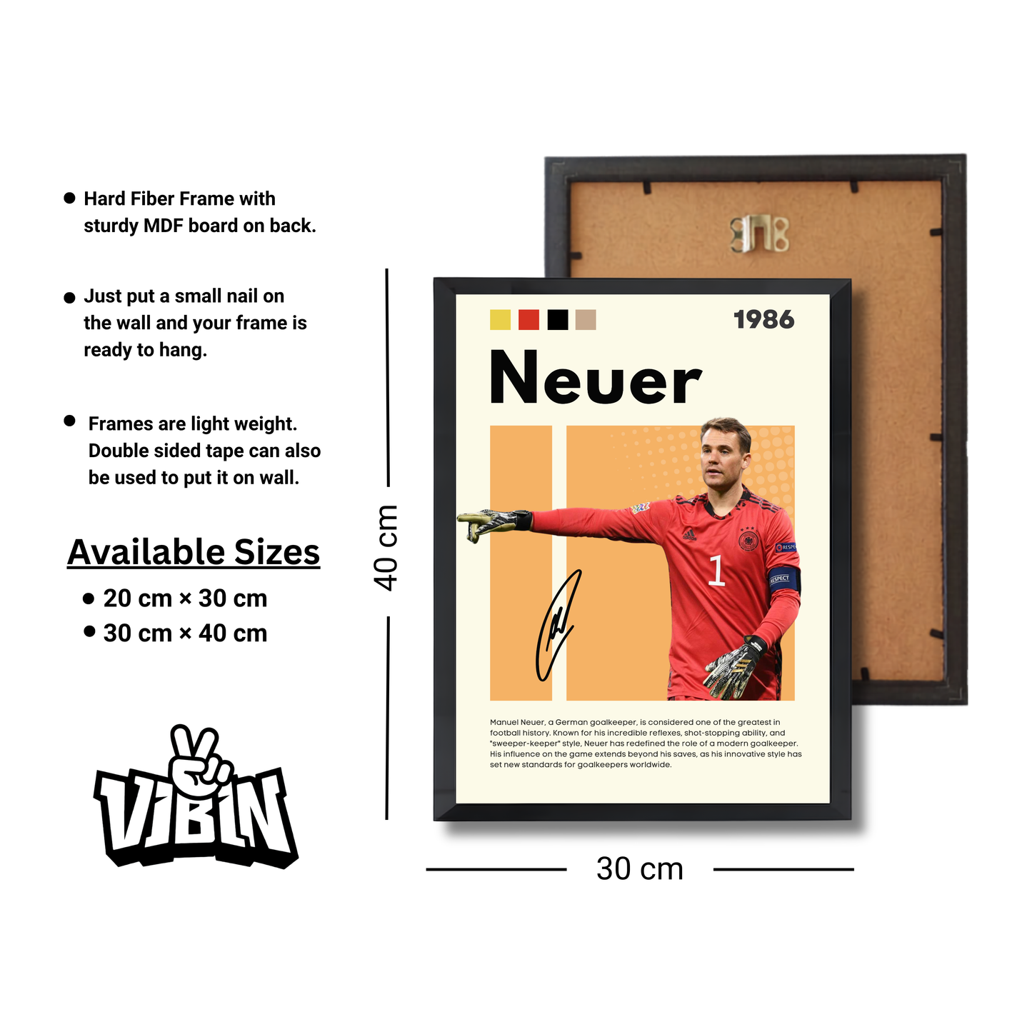 Neuer Football Poster #170