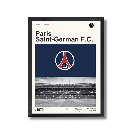Paris Saint-German F.C. Football Poster #171