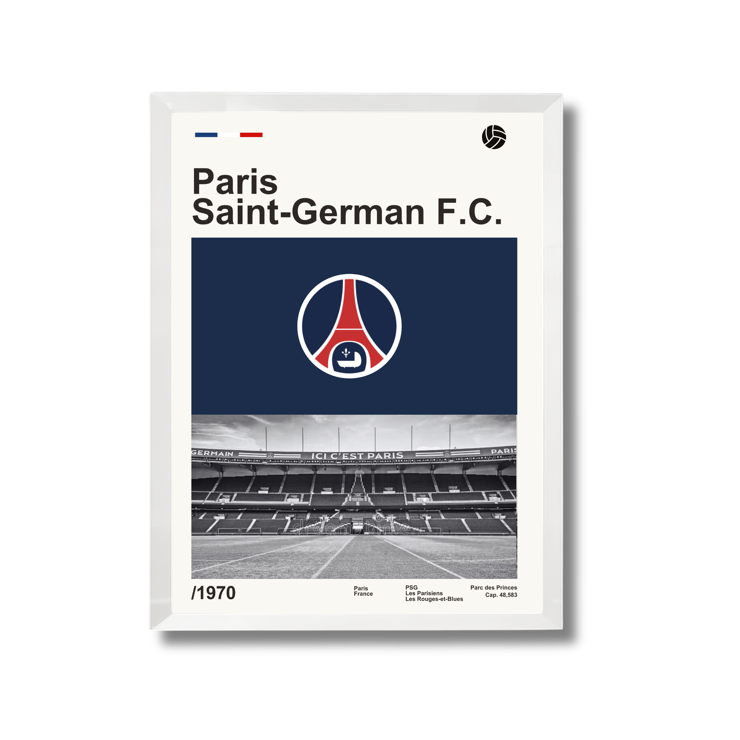 Paris Saint-German F.C. Football Poster #171
