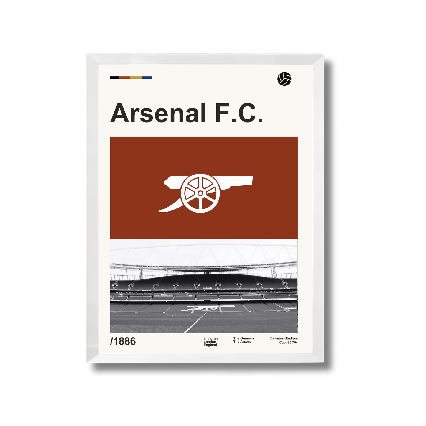 Arsenal F.C. Football Poster #174