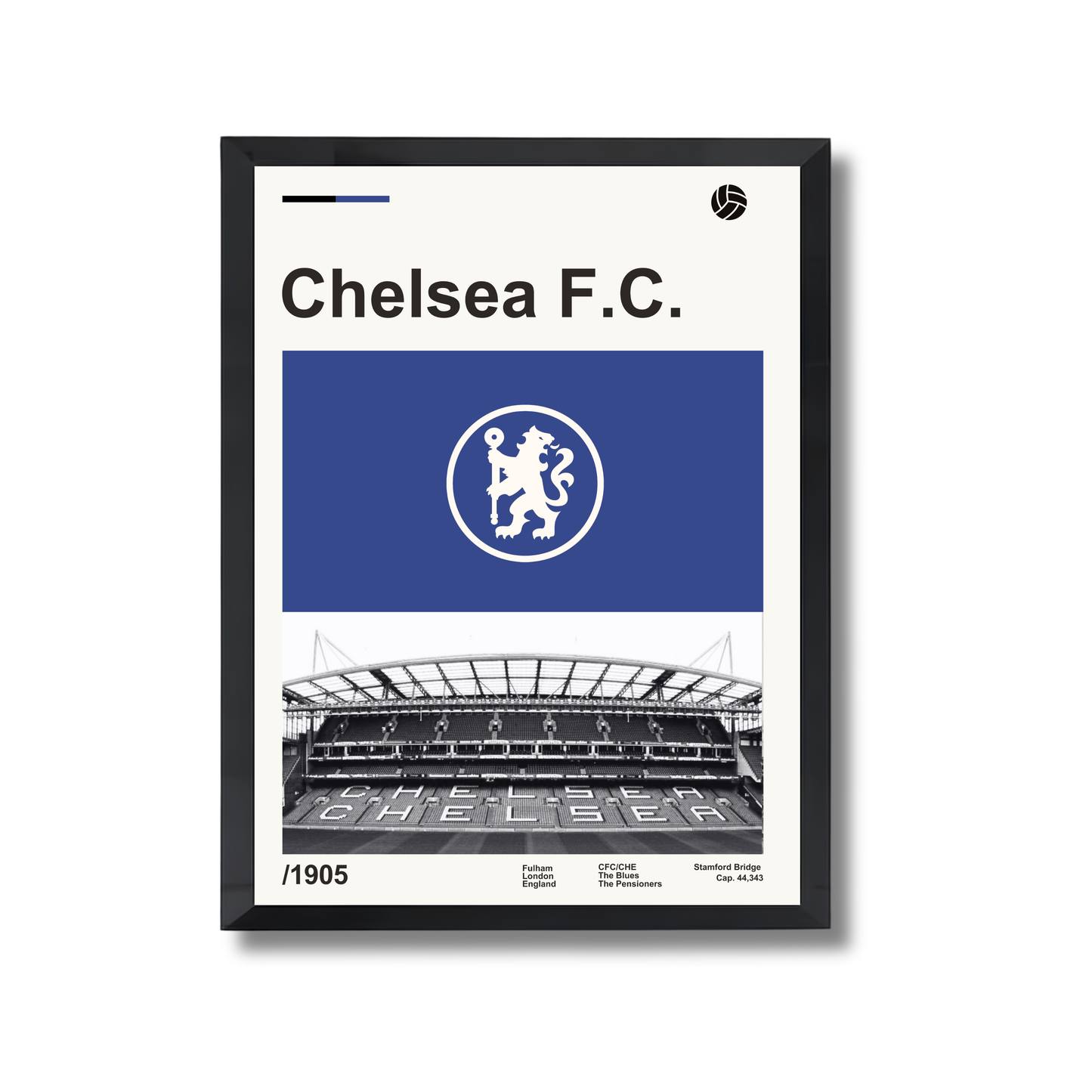 Chelsea F.C. Football Poster #176
