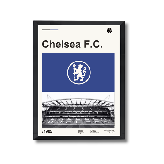 Chelsea F.C. Football Poster #176