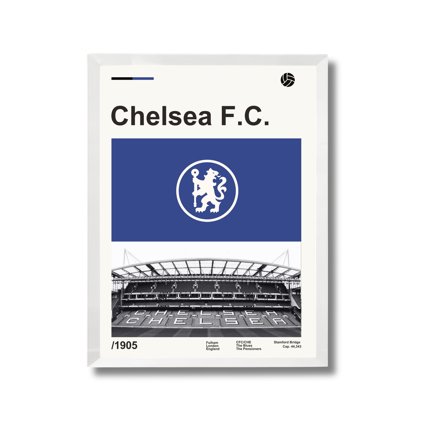 Chelsea F.C. Football Poster #176