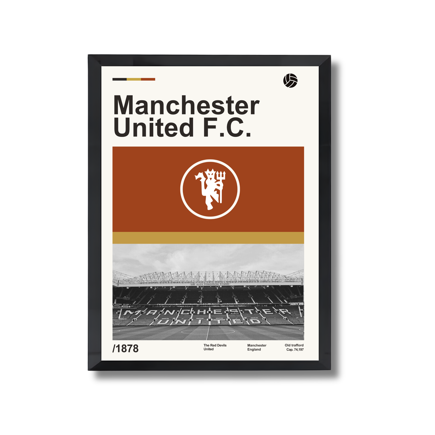 Manchester Unaited F.C. Football Poster #178
