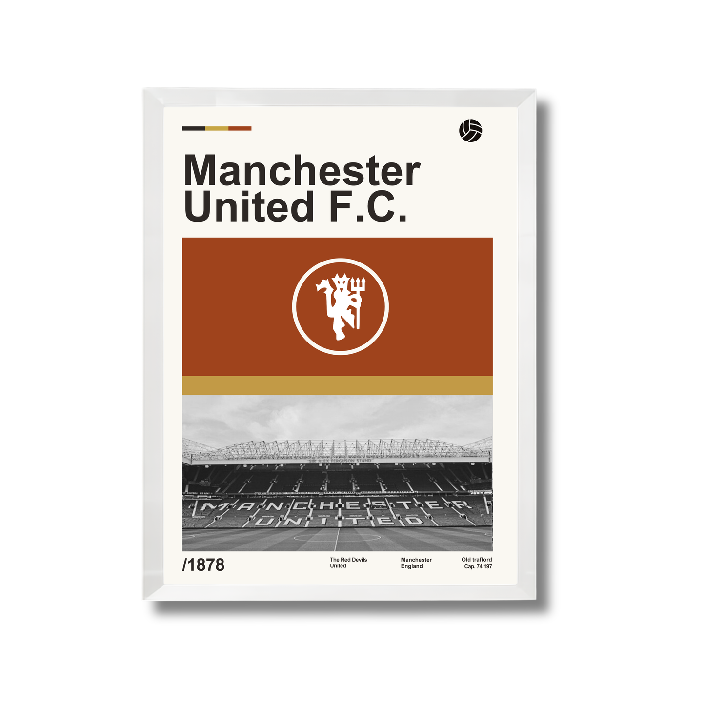 Manchester Unaited F.C. Football Poster #178