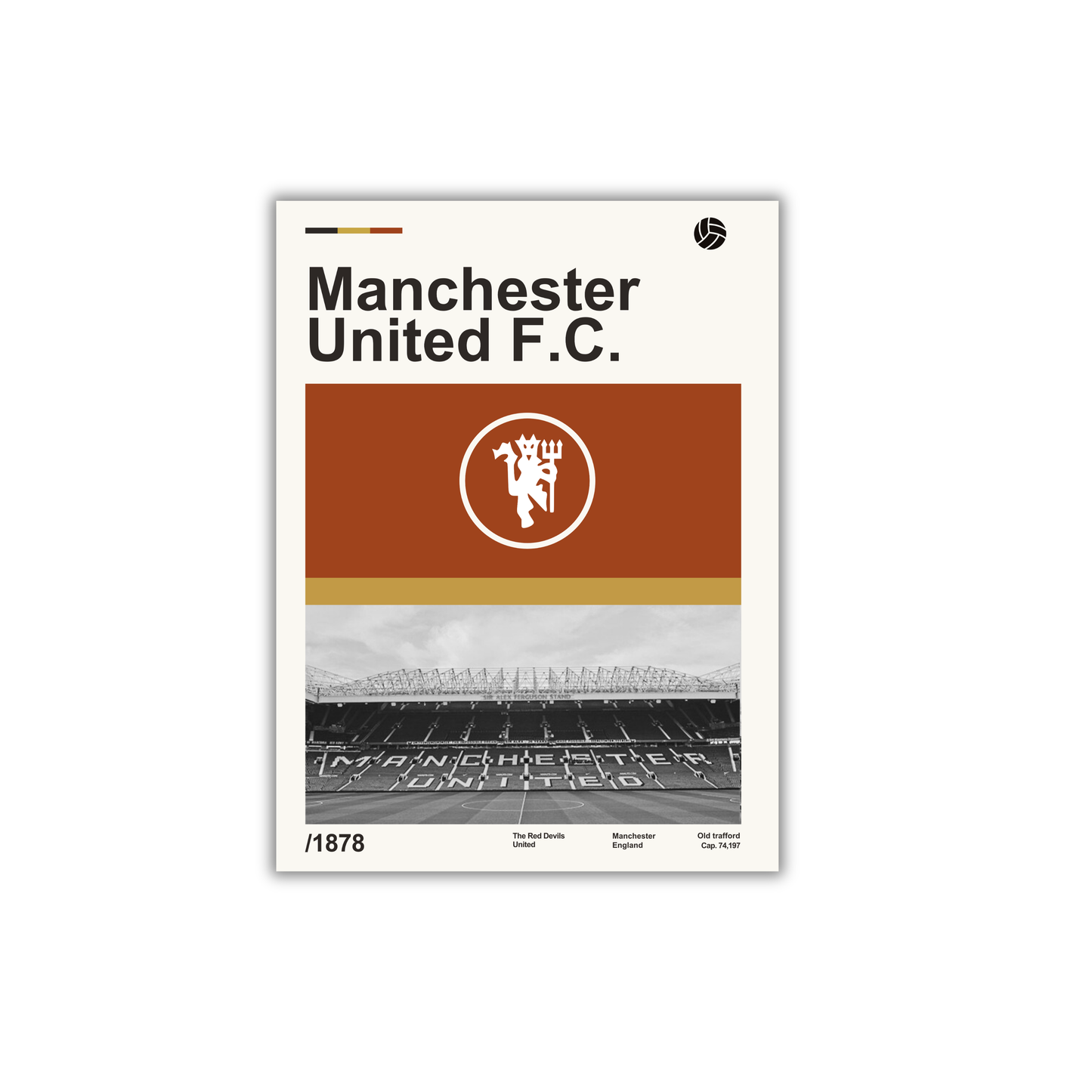 Manchester Unaited F.C. Football Poster #178