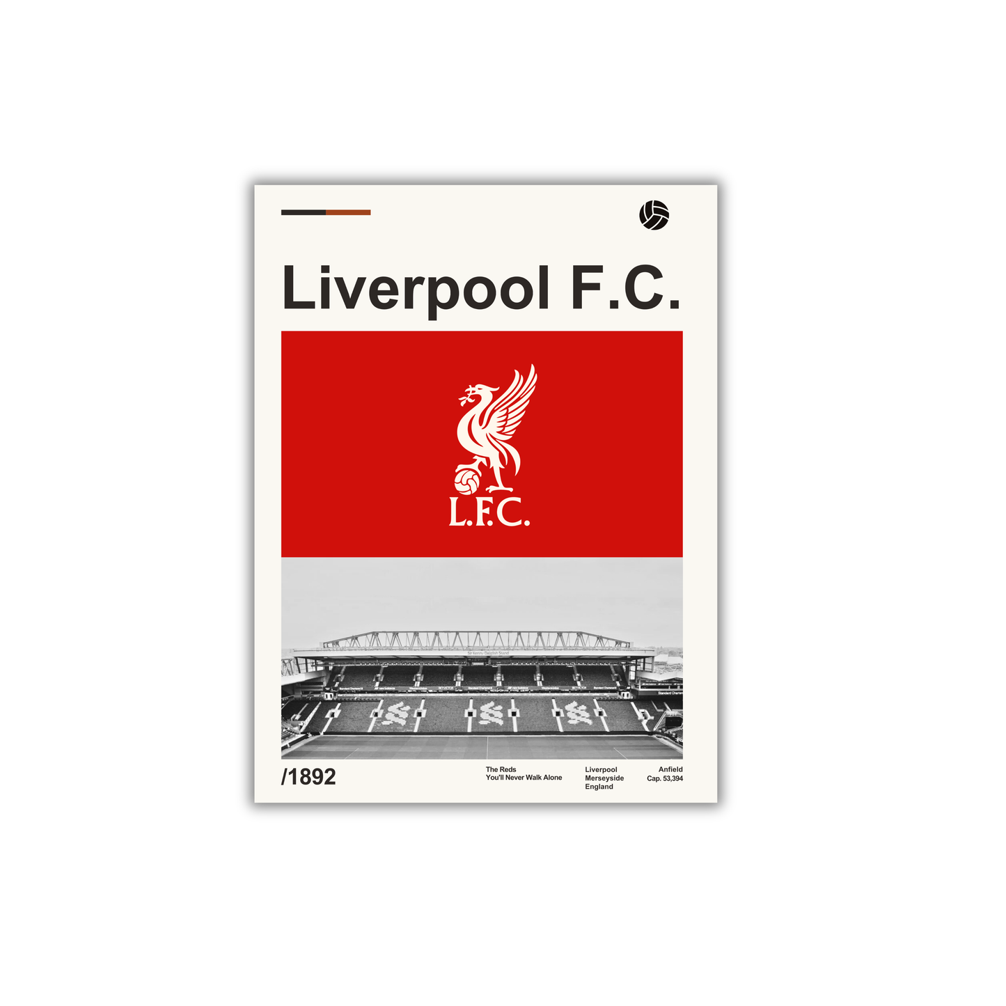 Liverpool F.C. Football Poster #179