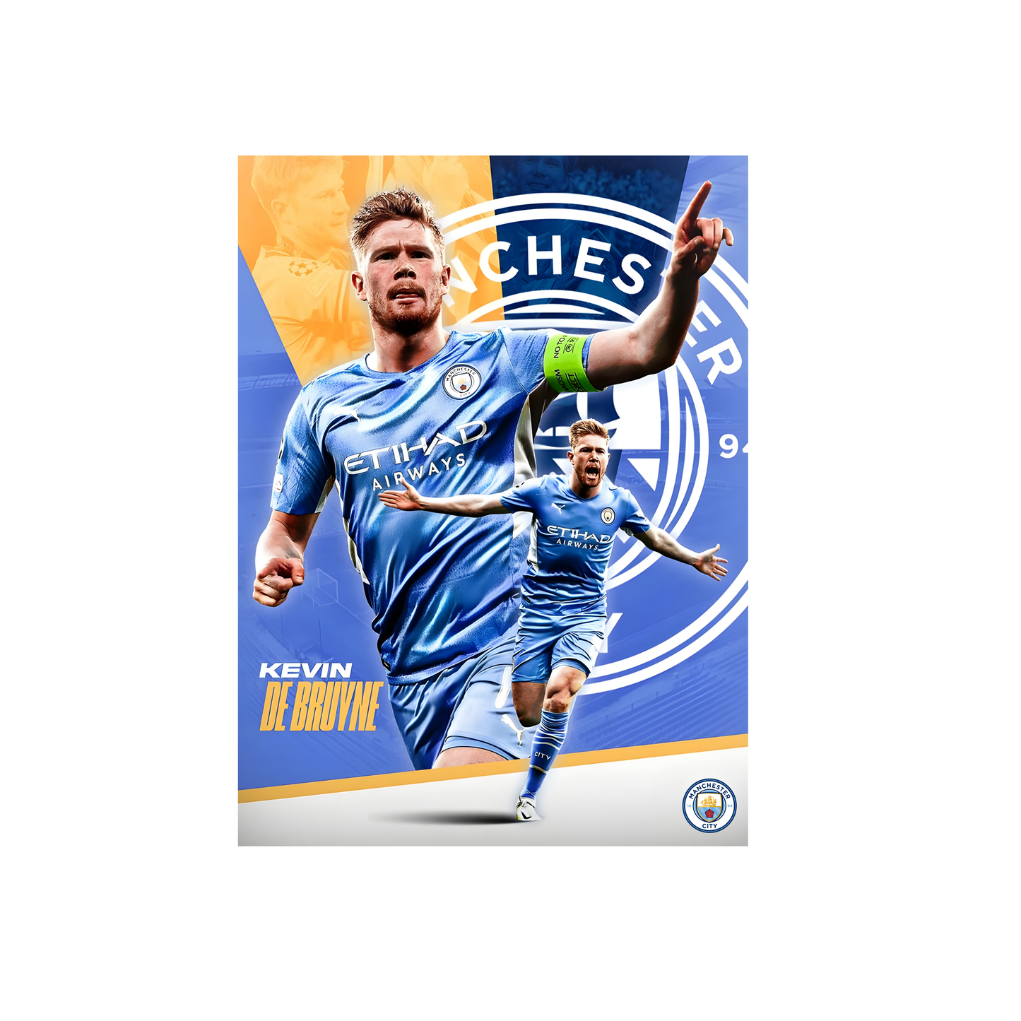 De Bruyne Football Poster #182