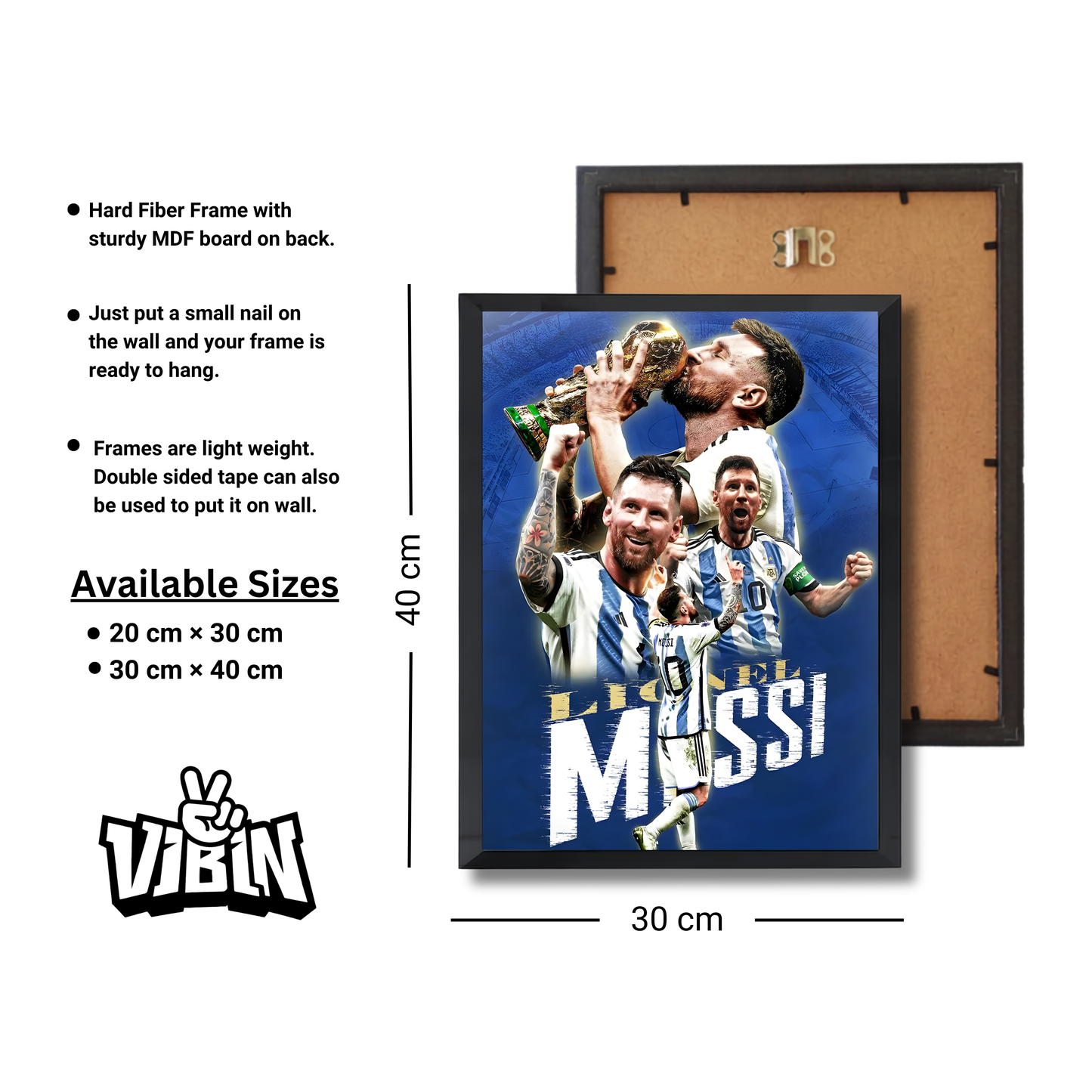 Lionel Messi Football Poster #188