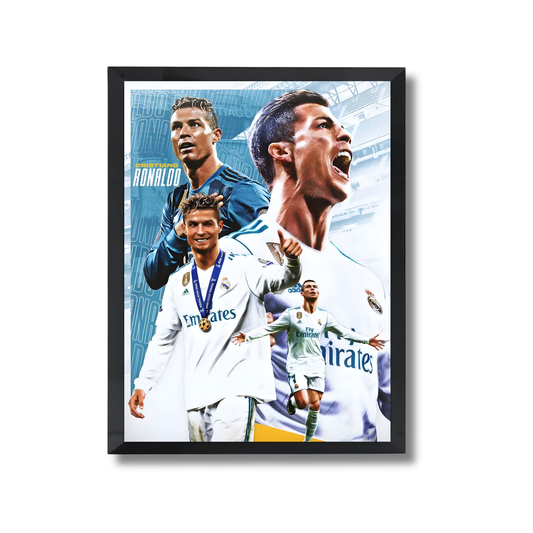 Cristiano Ronaldo Football Poster #189