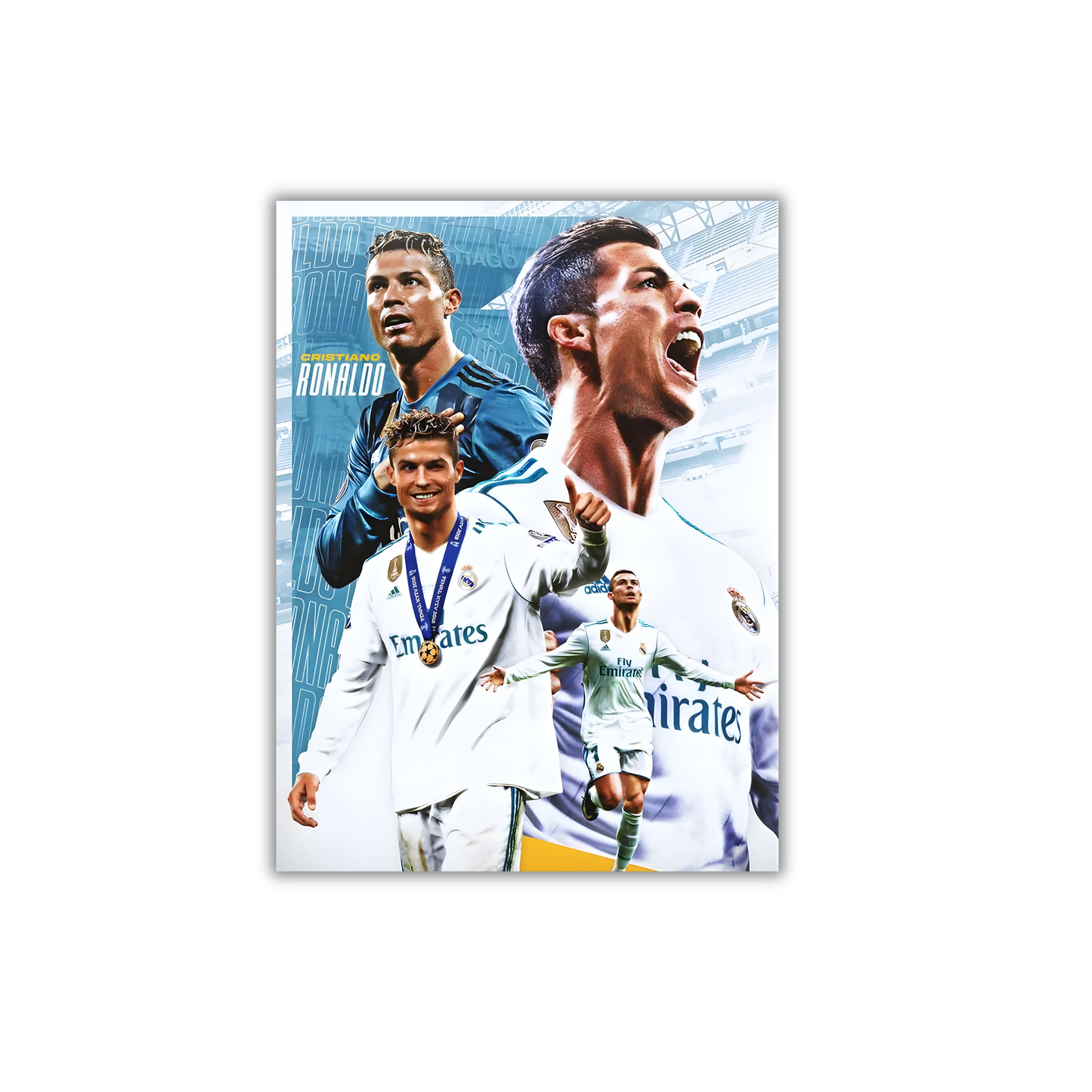 Cristiano Ronaldo Football Poster #189