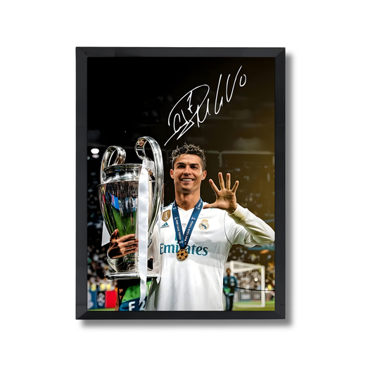 Cristiano Ronaldo Football Poster #190