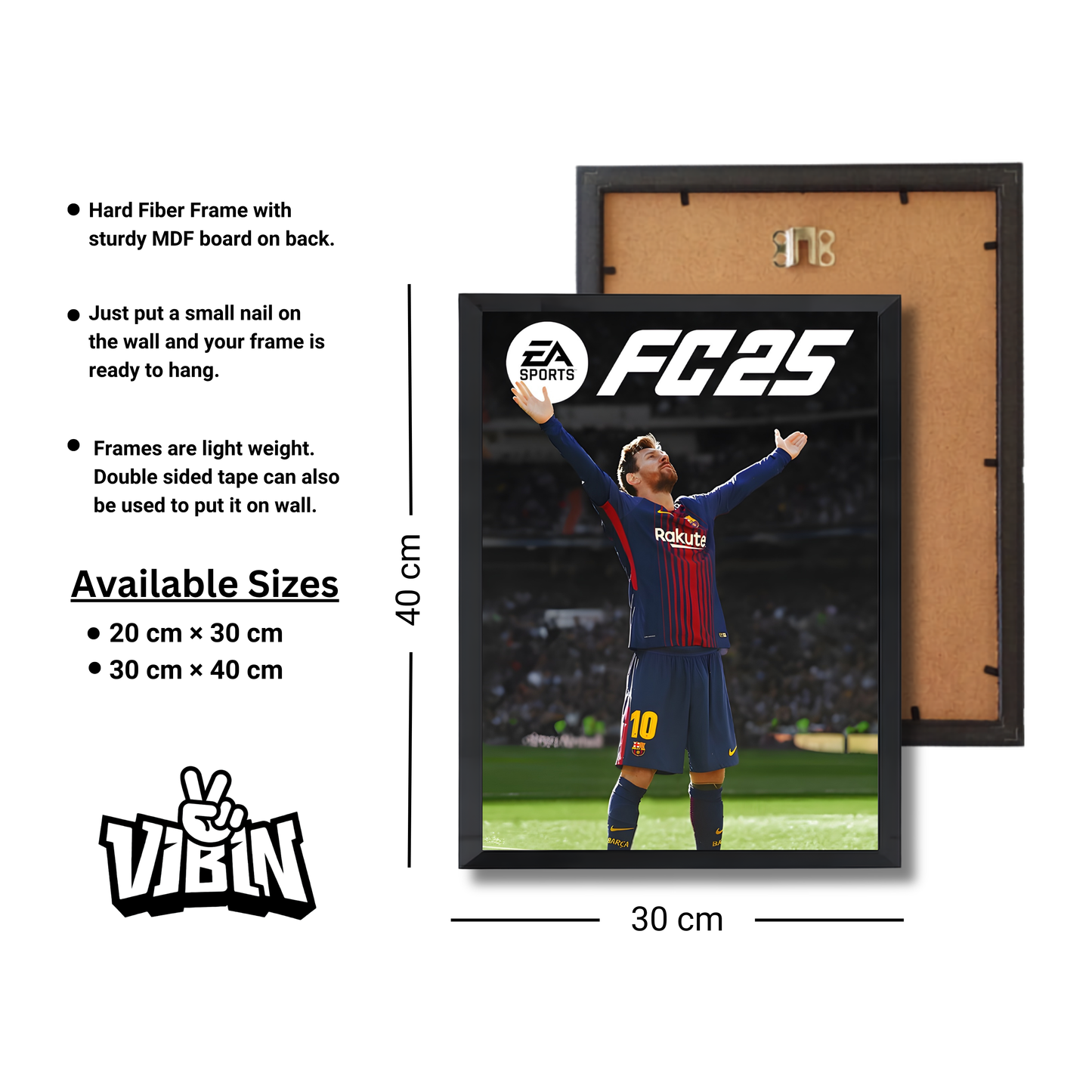 Messi Football Poster #195