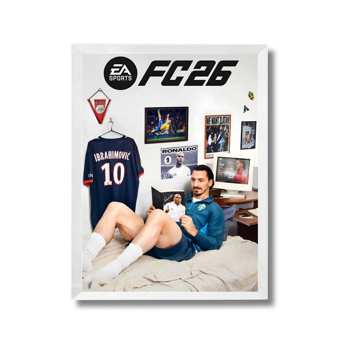 zlatan ibrahimović Football Poster #200