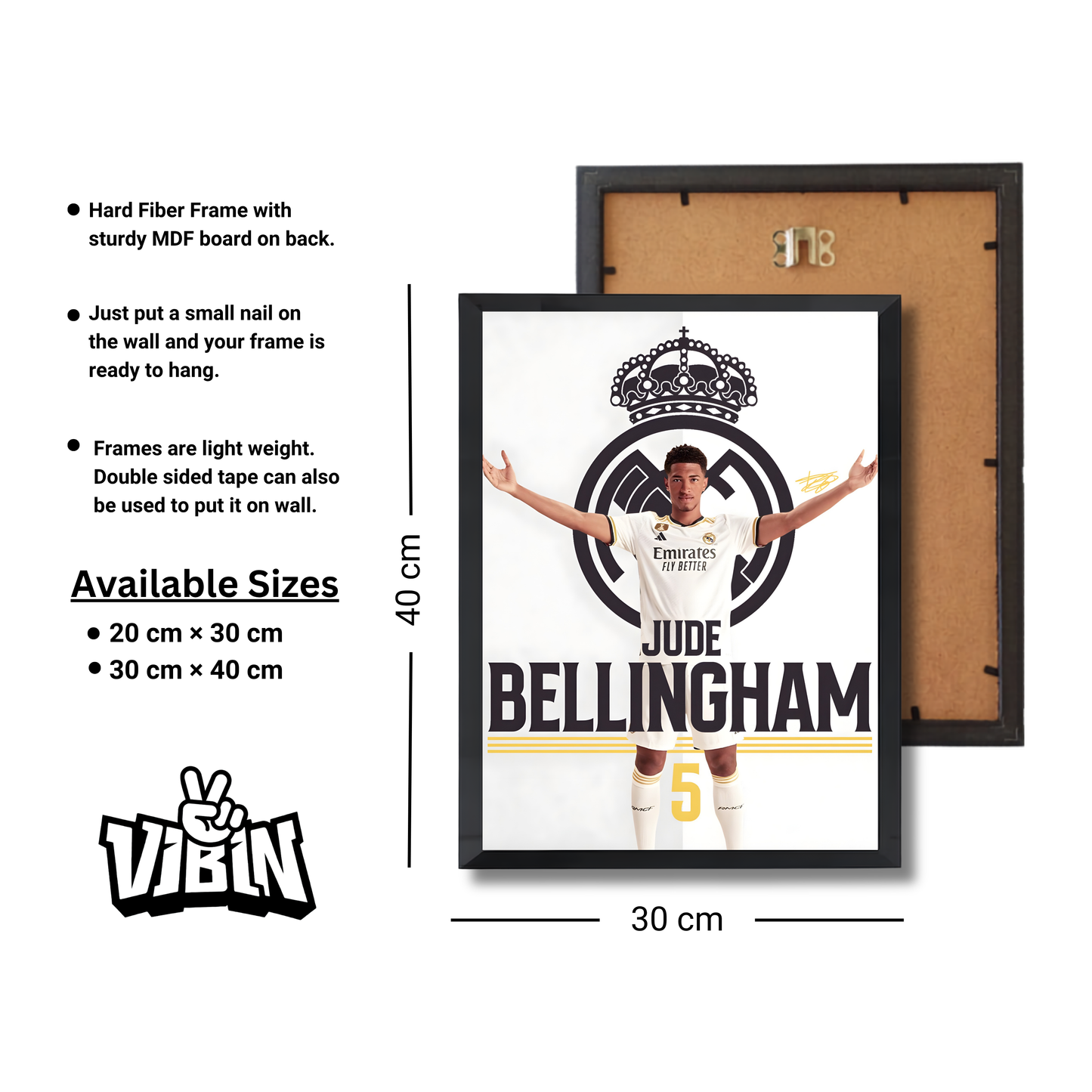 Bellingham Football Poster #202