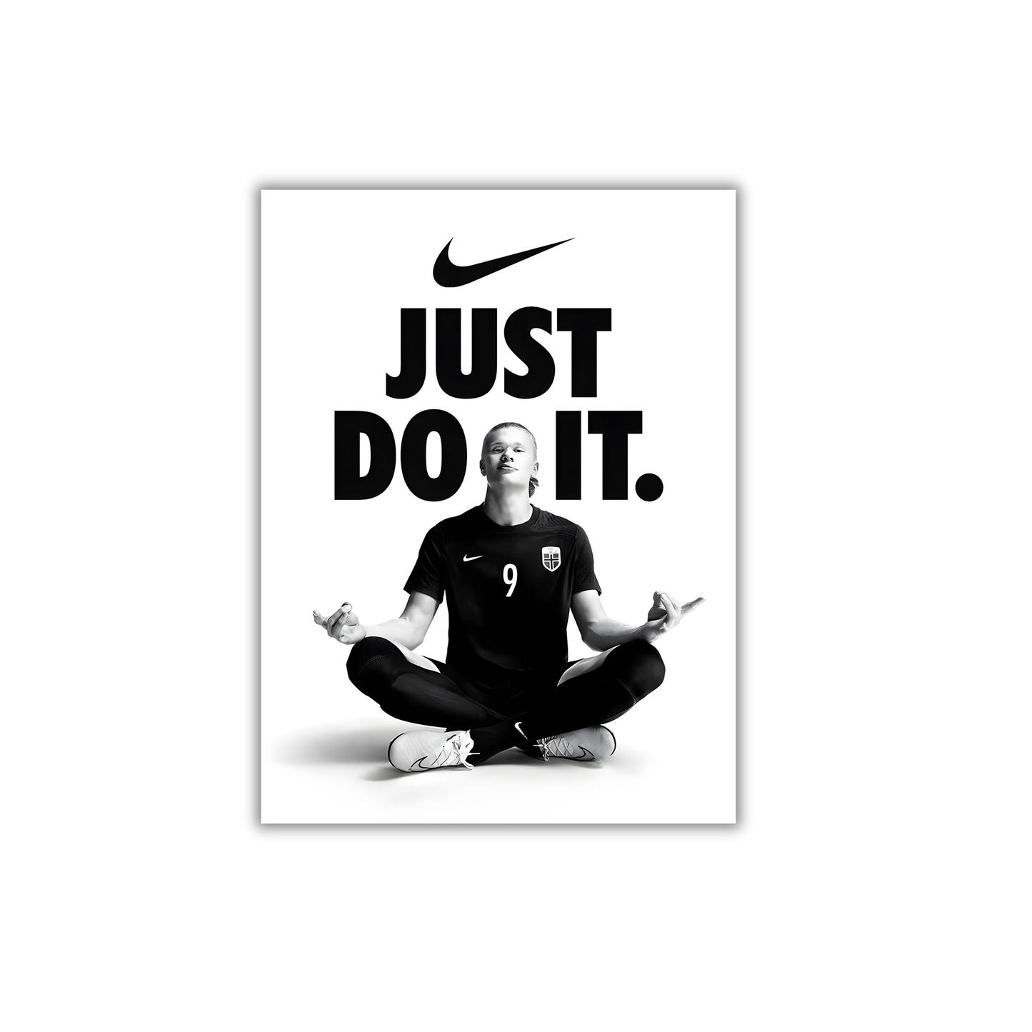 Just Do It -Haaland Football Poster #203