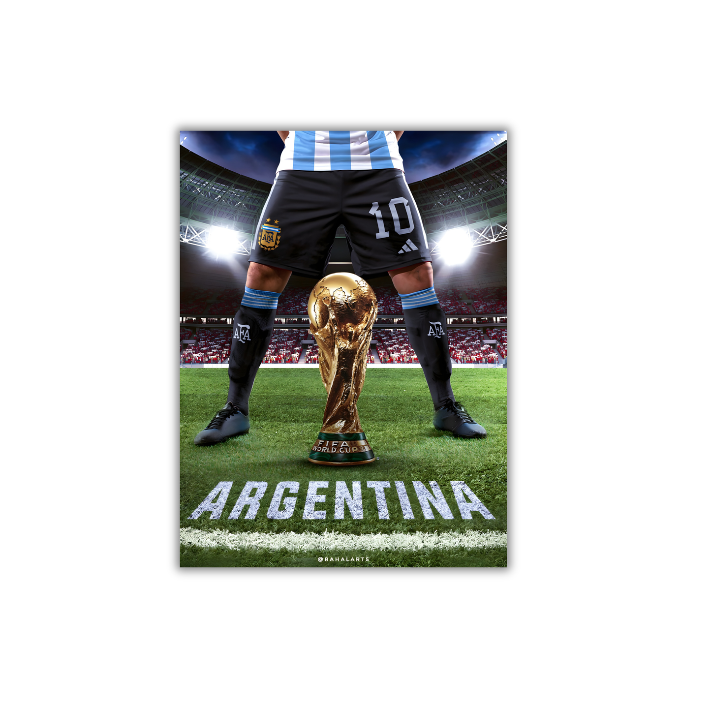 Argentina FIFA WORLD CUP Football Poster #206