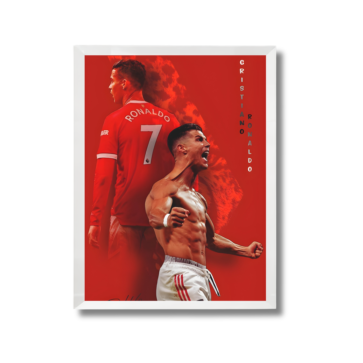 Cristiano Ronaldo Football Poster #213