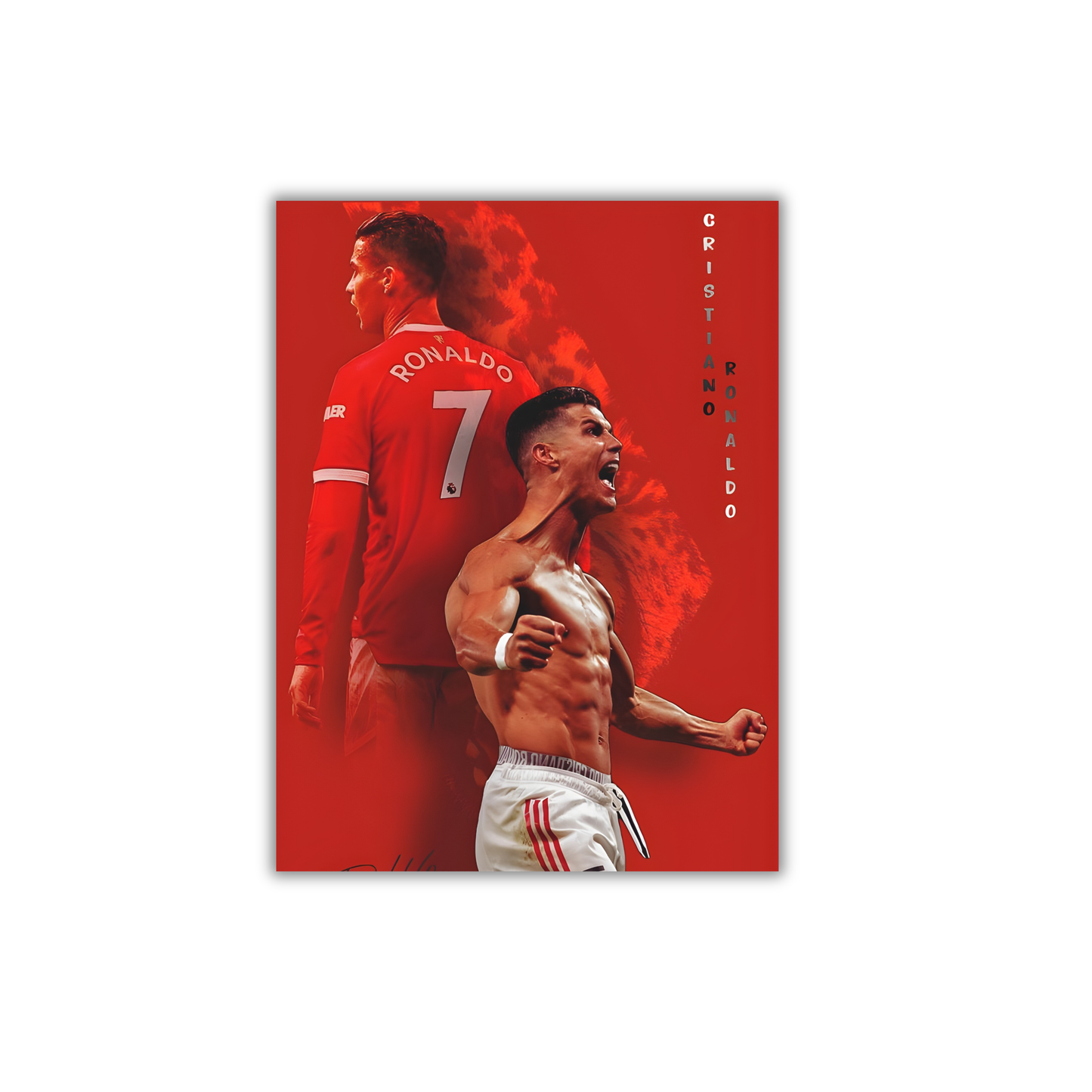 Cristiano Ronaldo Football Poster #213