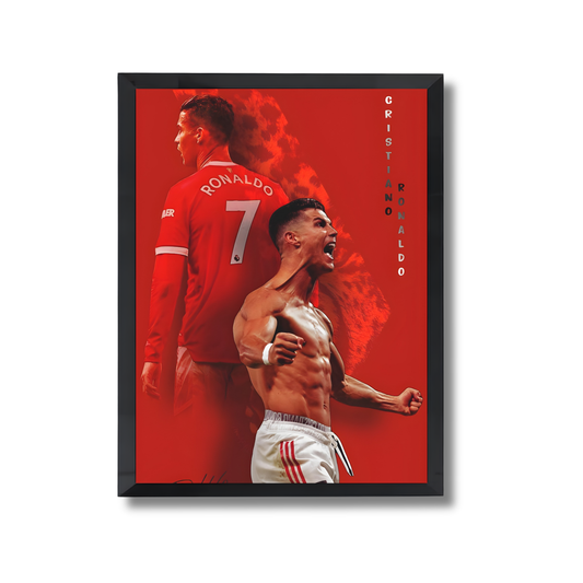 Cristiano Ronaldo Football Poster #213