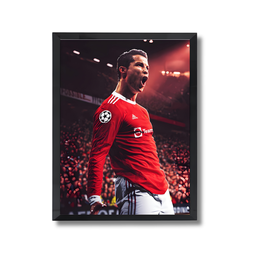 Cristiano Ronaldo Football Poster #214