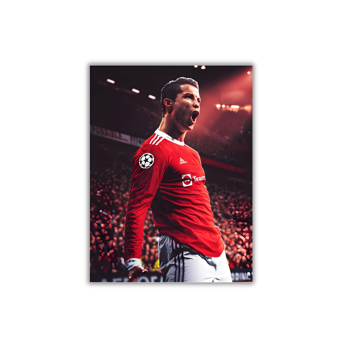 Cristiano Ronaldo Football Poster #214