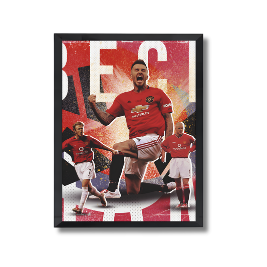 David Beckham Football Poster #222