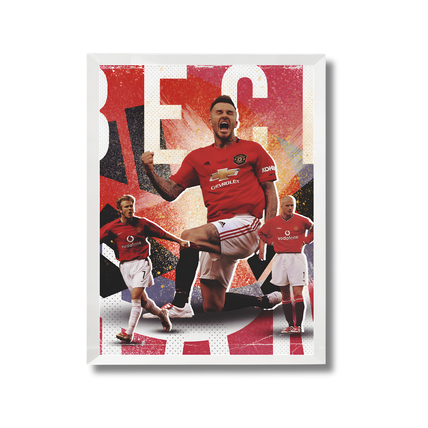 David Beckham Football Poster #222