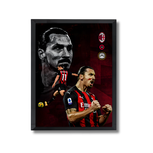 Zlatan Ibrahimović Football Poster #223