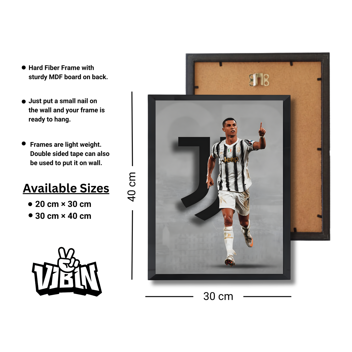 Cristiano Ronaldo Football Poster #225